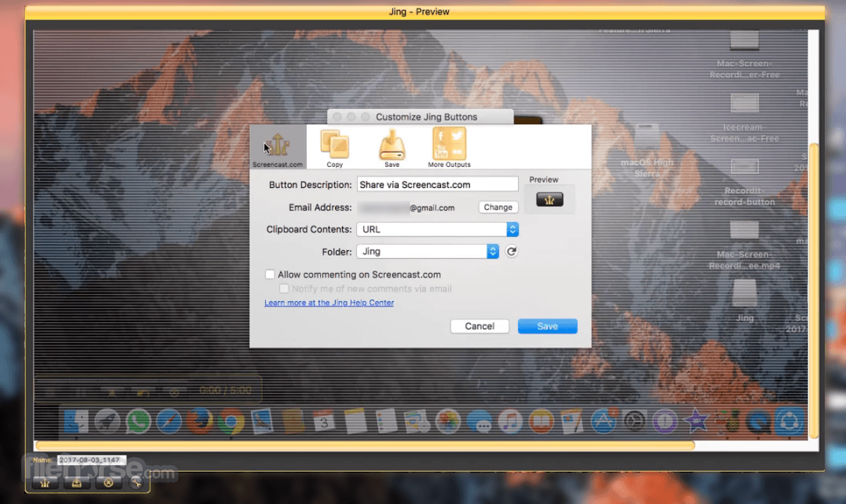 Jing For Mac 10.5 8 Download